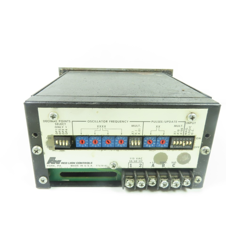 Red Lion Controls 5163040 Process Time Indicator 115VAC 4-Digit