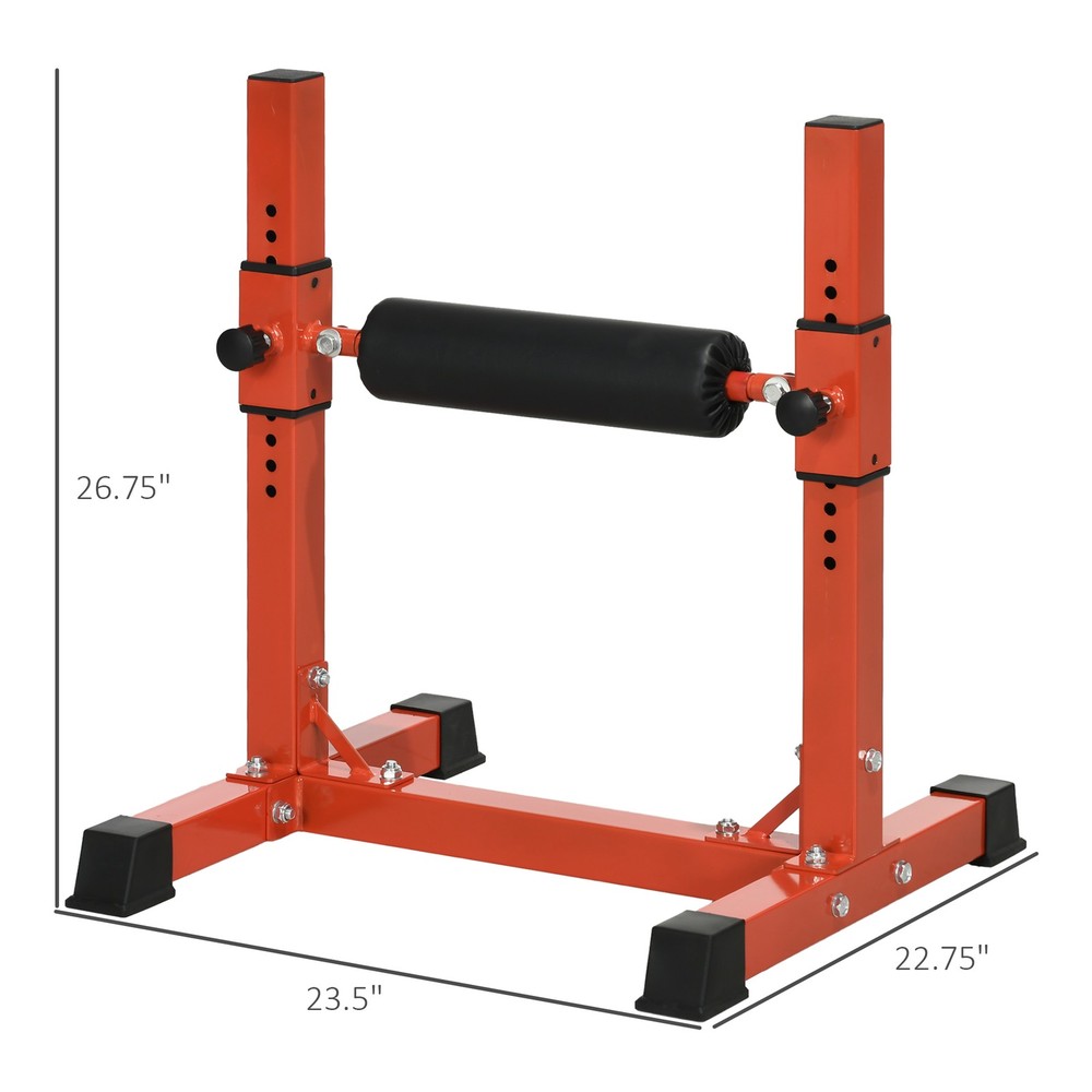 Bulgarian Single Leg Split Squat Stand Roller for Lower Body Strength Training