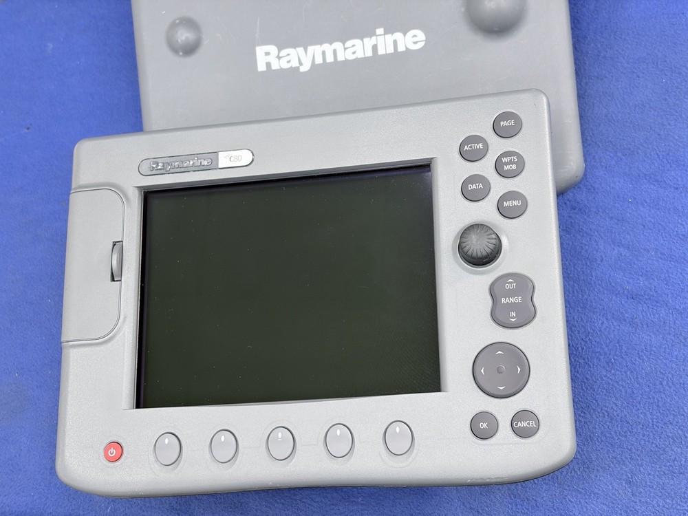 Raymarine C80 Classic GPS Chartplotter Multifunction Display- Tested, Warranty