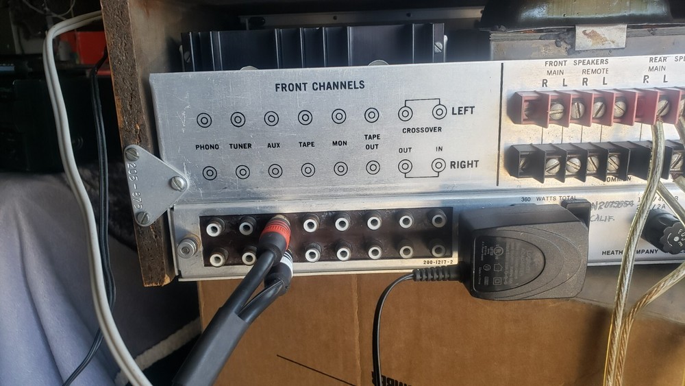 Heathkit AA-2010 4 channel Quadrophonic Integrated Amplifier