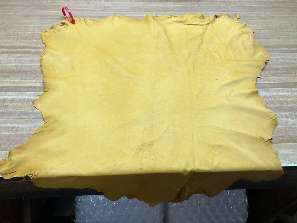 Top Grain Sheep Leather Gold #0018494 Row E