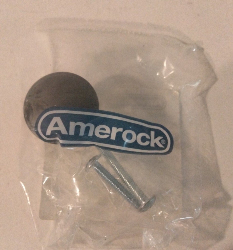 AMEROCK CABINET KNOBS FLAT BLACK BP 53012-FB