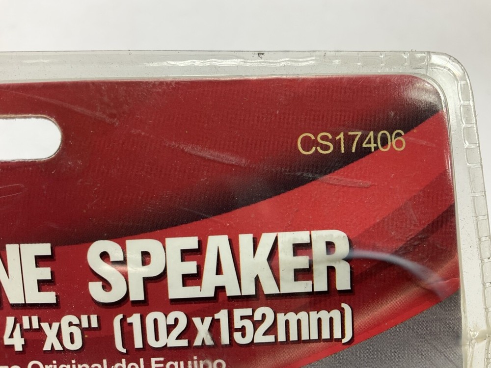 (2) Sondpex CS17406 4" X 6" Dual Cone Speakers