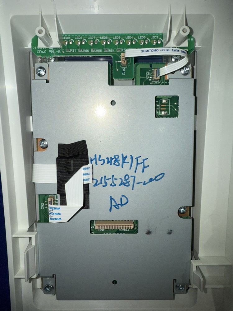 Control Panel from Epson SureColor T3270 Wide Format Printer - Read Description