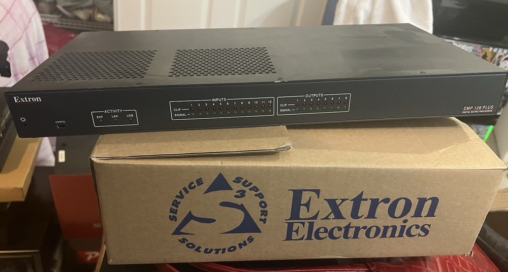 Extron DMP 128 Plus Digital Matrix Processor 12x8