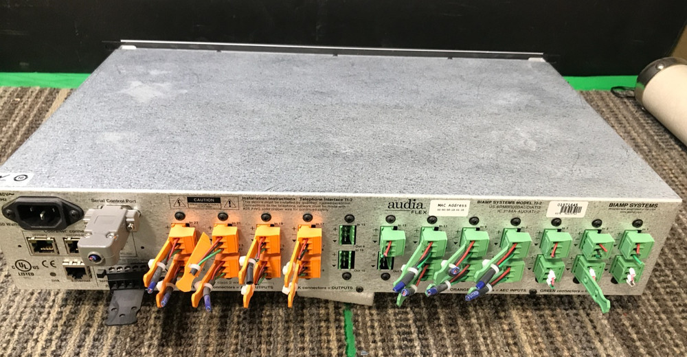 Biamp Systems Audia Flex Model TI-2 Digital Audio Processor!