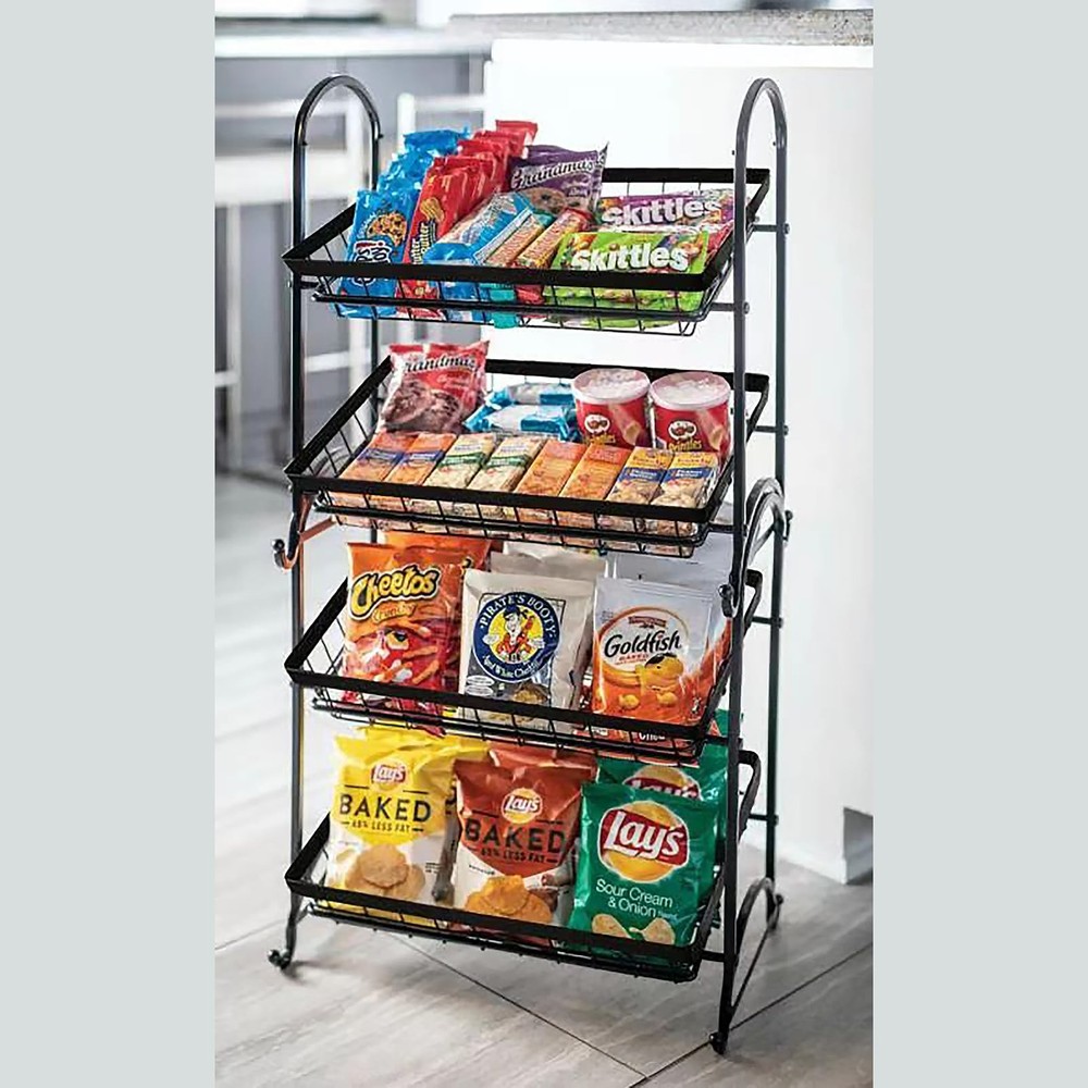 Stackable Candy Display Rack|Stackable Candy Organizer|Multi-Function Snack R...