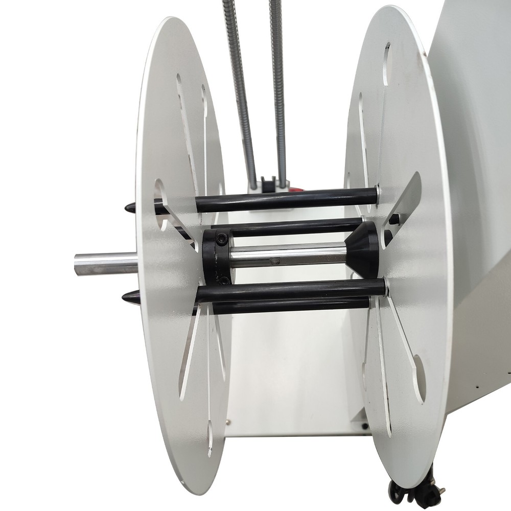 110V Fully Automatic Induction Install and Pay-Off Spool Frame Special Rack