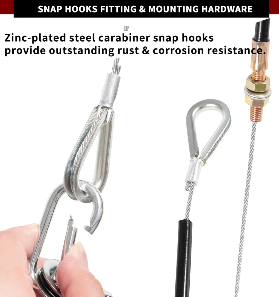 Ready Brake Cable Kit for RV Towed Vehicle Control Wiring Harness System