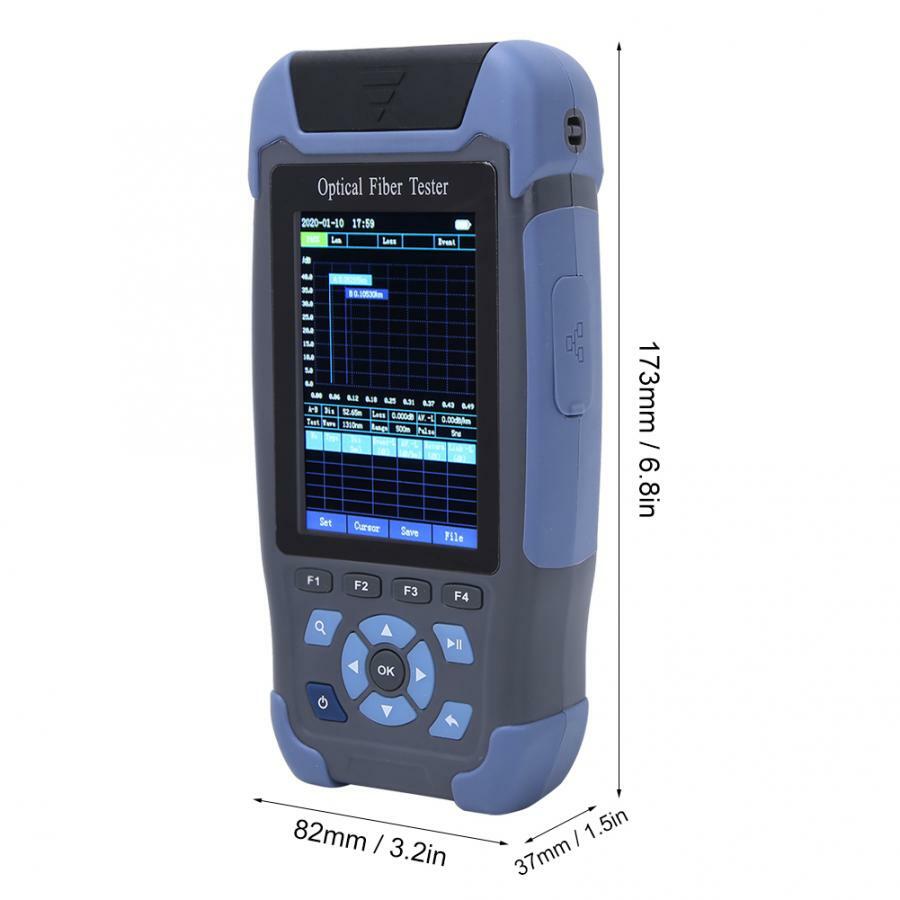 English version LCD Optical Time Domain Reflectometer Tester with 8 Functions