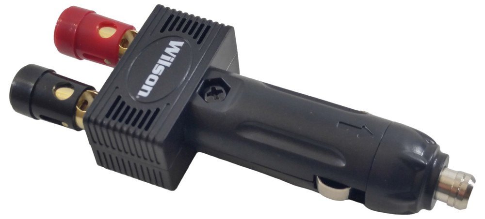 Wilson Antennas 30512VPP Cigarette Lighter 12V Power Plug with 2 Binding Posts