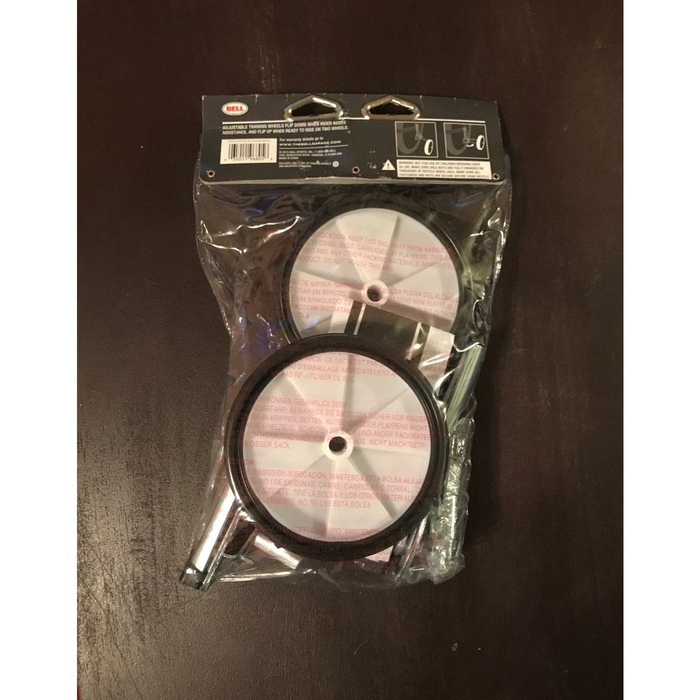 Bell flip up training wheels