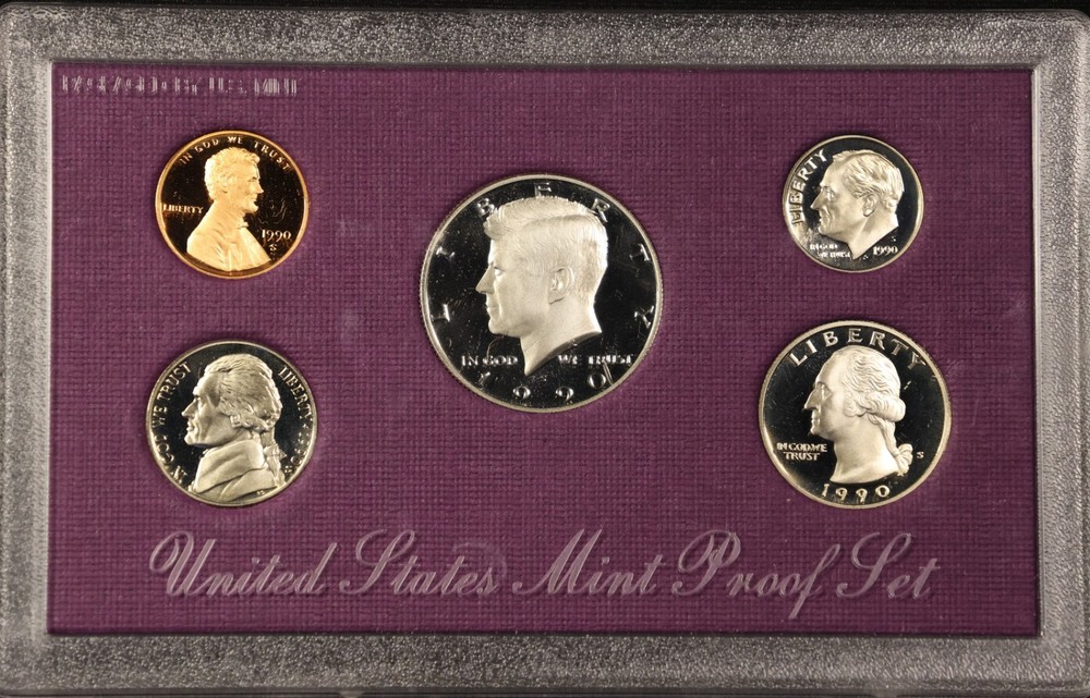 1990 US Mint Proof Set