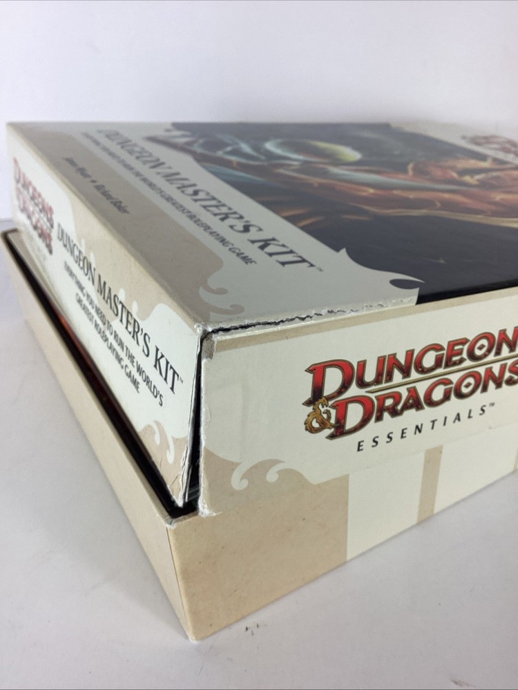 Dungeons & Dragons Essentials Dungeon Master's Kit 2010 Complete Unpunched