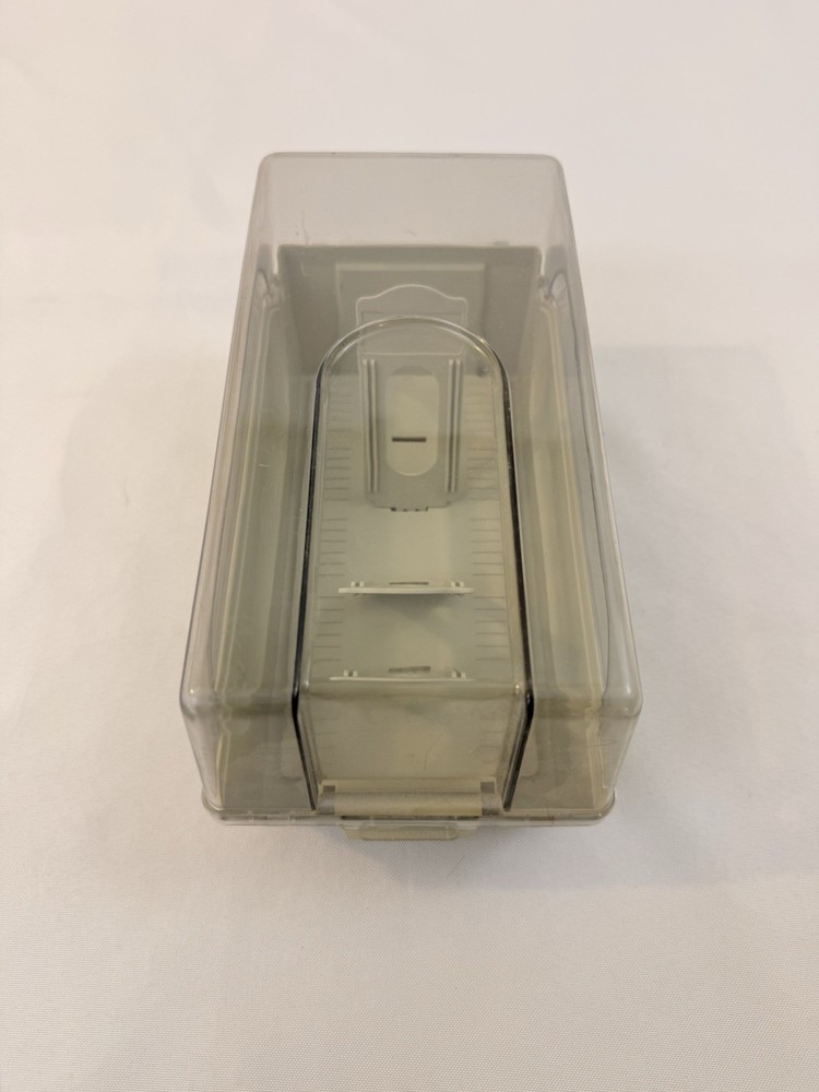 Vintage Floppy Disc Container Clear Lid Plastic FD351-51 Fast Ship!!