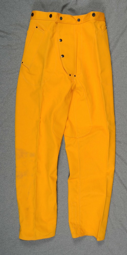 BUNKER PANTS - FIREFIGHTER GEAR - ARMY SIZE #7 - NEW - 1492F21