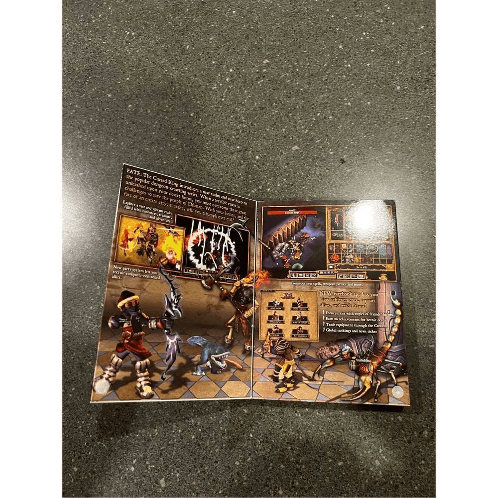 Fate The Cursed King Video Game Pc Windows