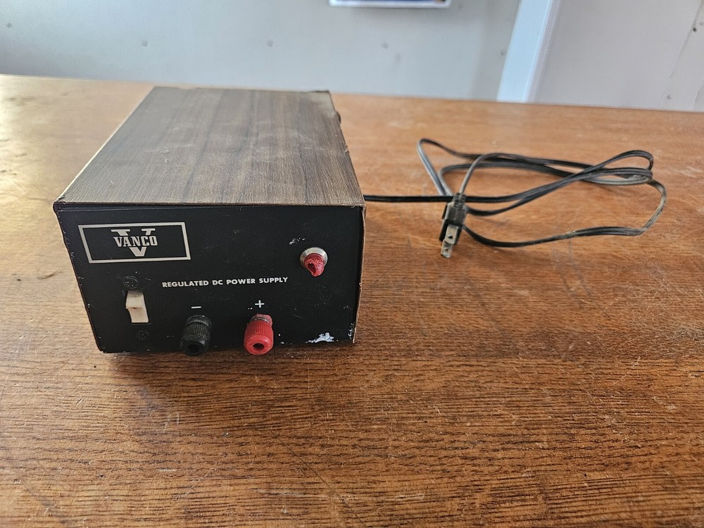 Vintage Vanco Regulated DC Power Supply