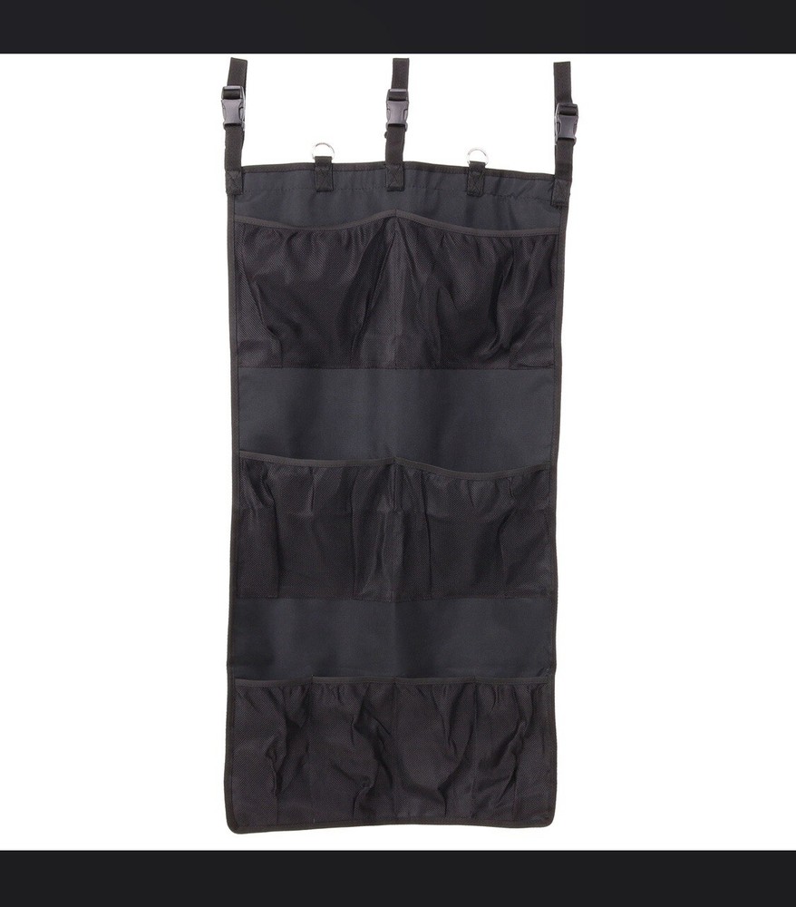 Showman Black Hanging Trailer Organizer