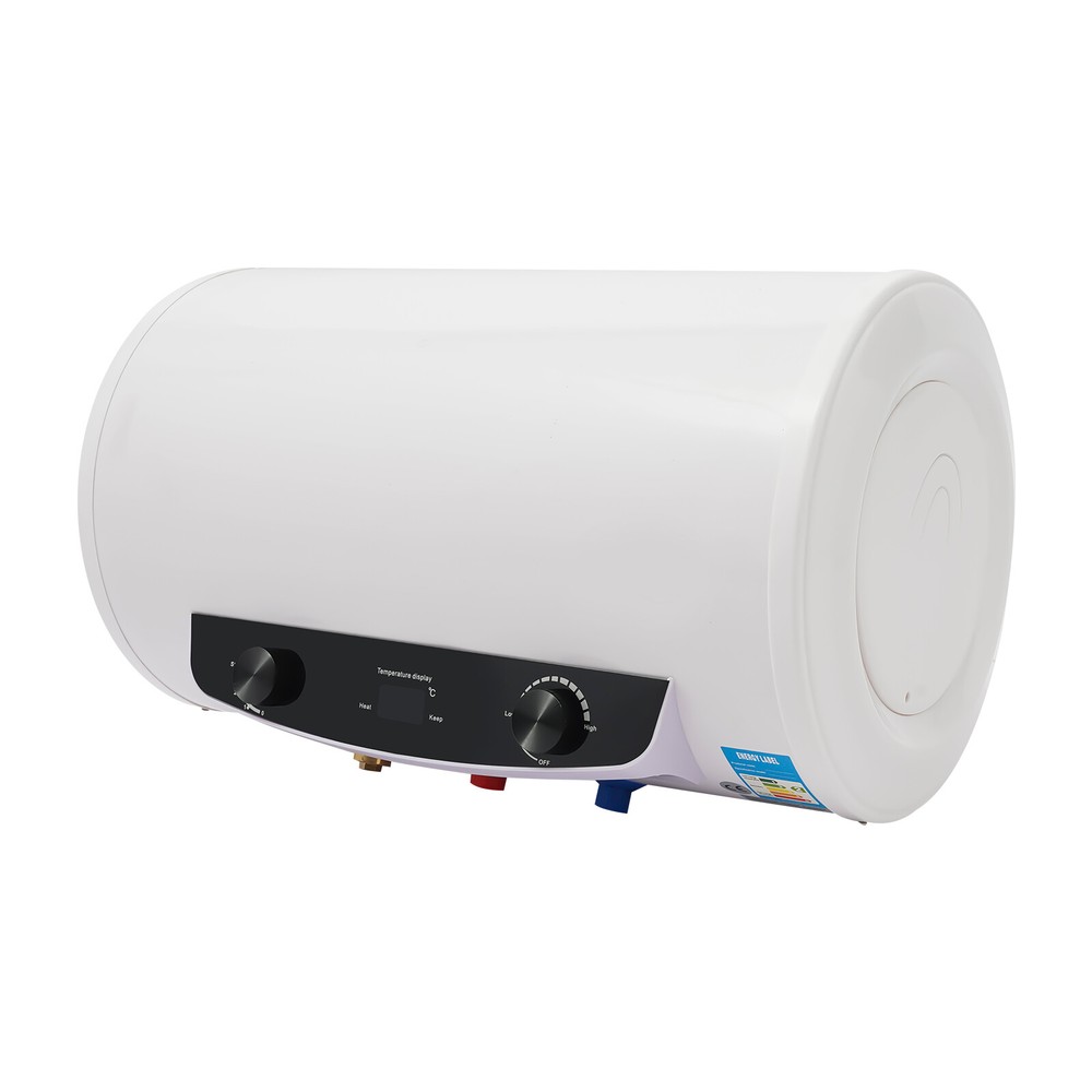 Electric Tank Hot Water Heater 30L 25-75°C IPX4 Wall Mounted Quick Heating Tap