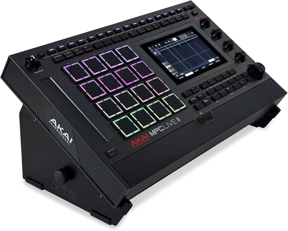 XTS Large Desktop Stand for Samplers, Synths, MIDI Controllers, and Drum Machine