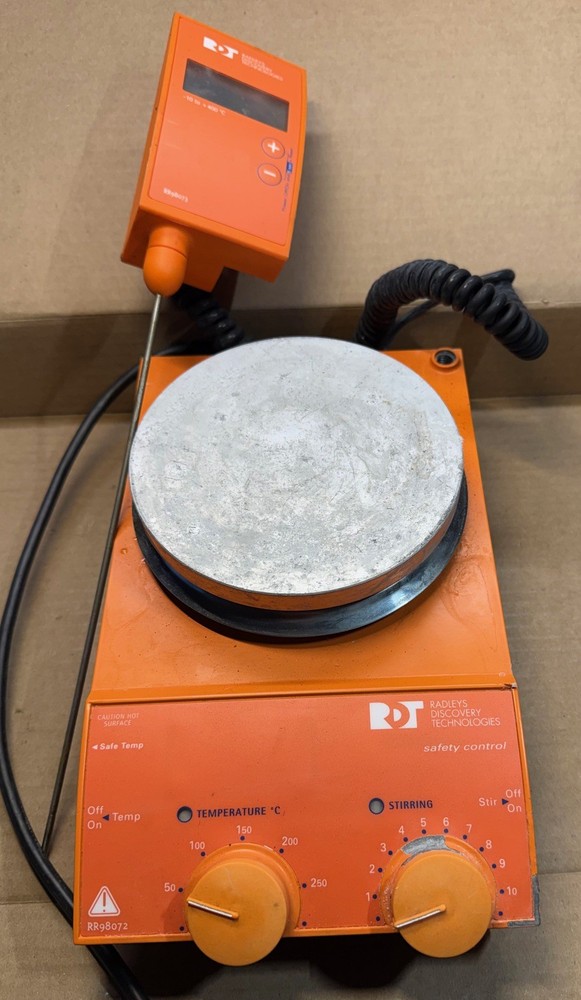 IKA Werke, Hot Stir Plate With Digital Temperature Probe Controller, RCT B S19