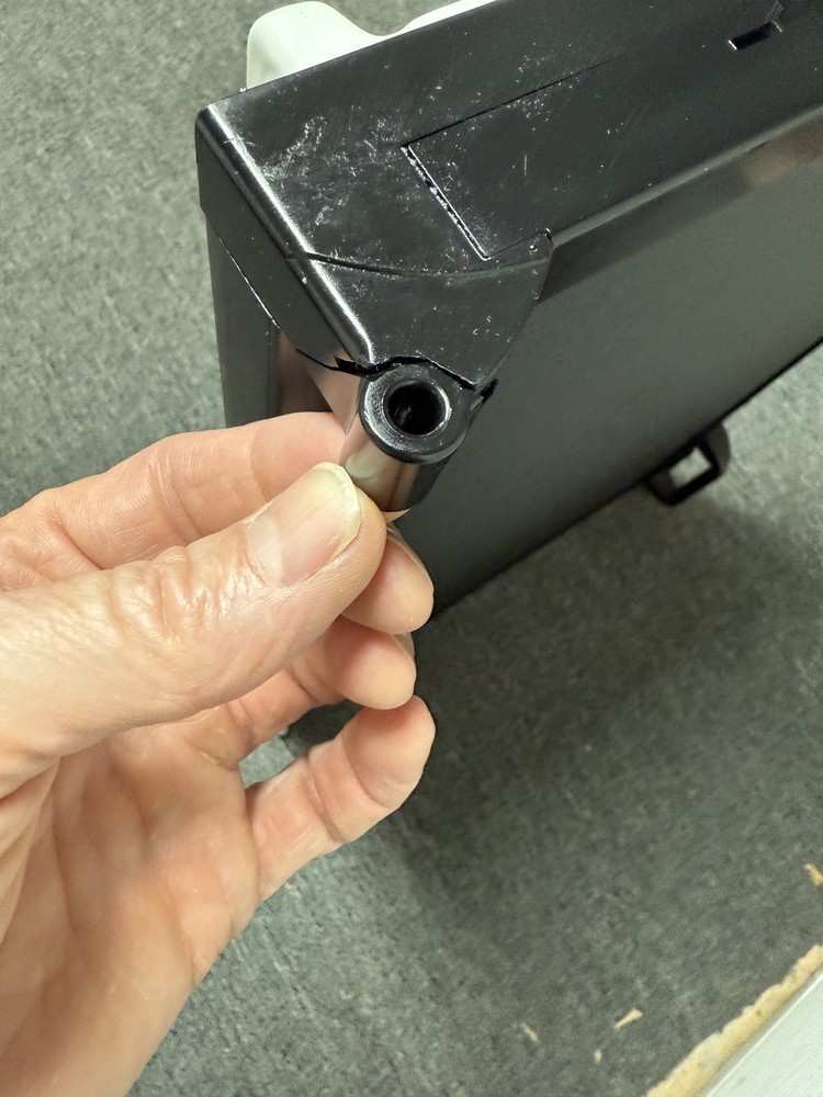 Dometic Refrig RIGHT LOWER Corner Door Hinge Repair Kit w/ Support Band-fix it-