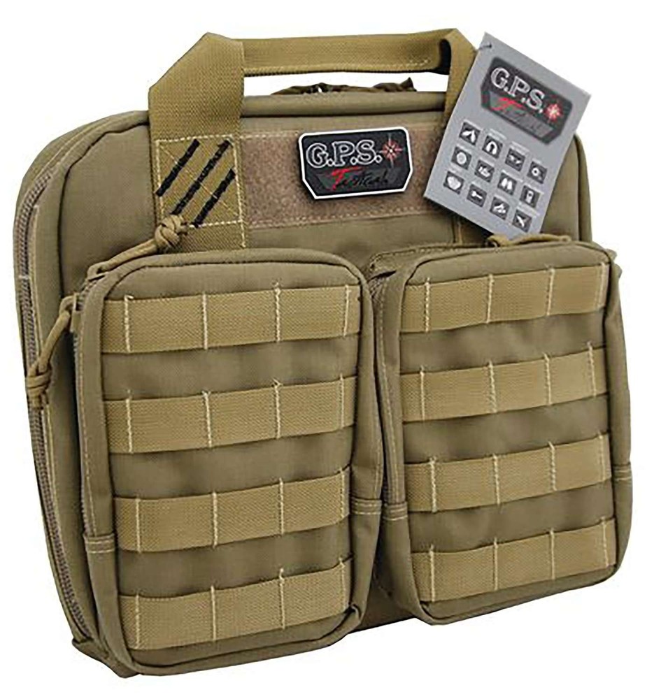 GPS Outdoors Tactical Double Range Bag - Tan