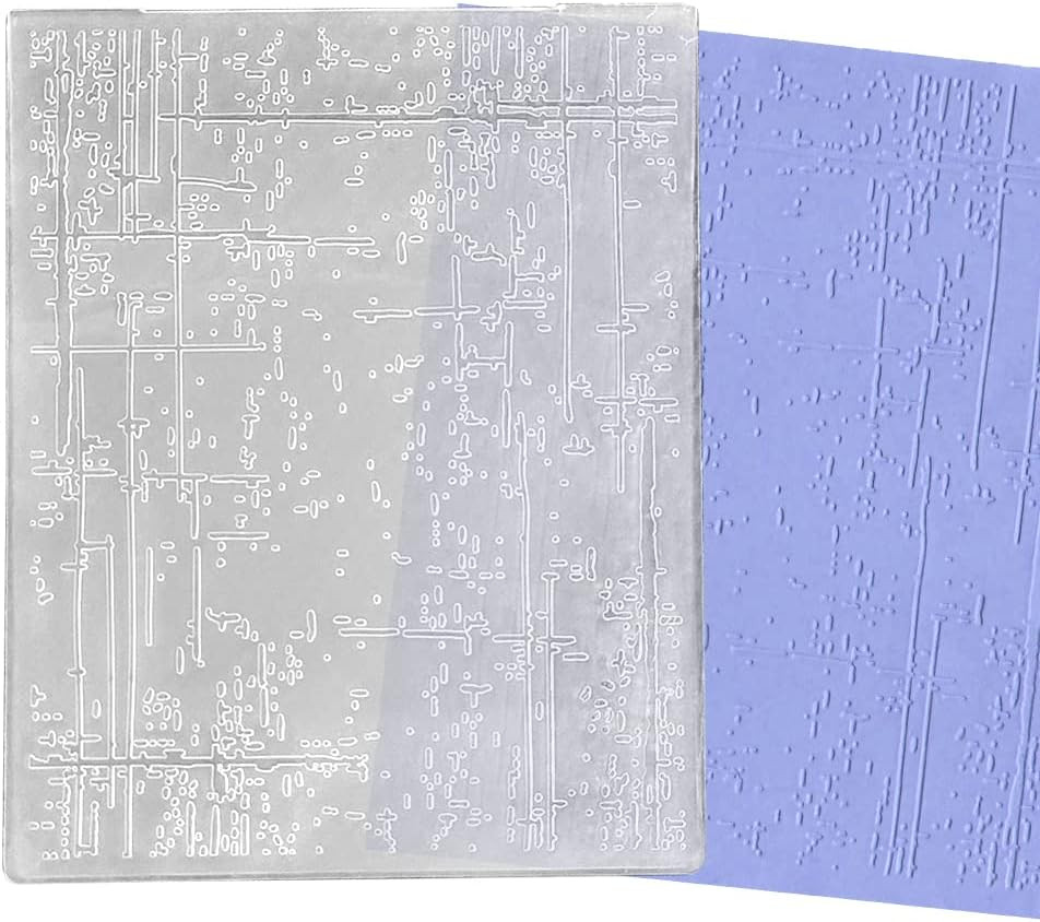 3D Textured Dot Background Embossing Folder for Card Making and Scrapbooking