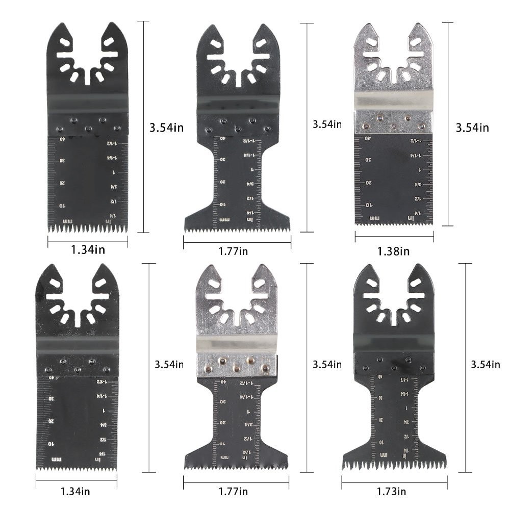 48 Piece Oscillating Multi Tool Saw Blade