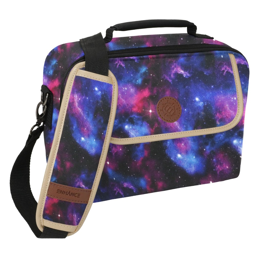 ENHANCE Designer Edition Compact MTG Bag with Customizable Interior (Galaxy)