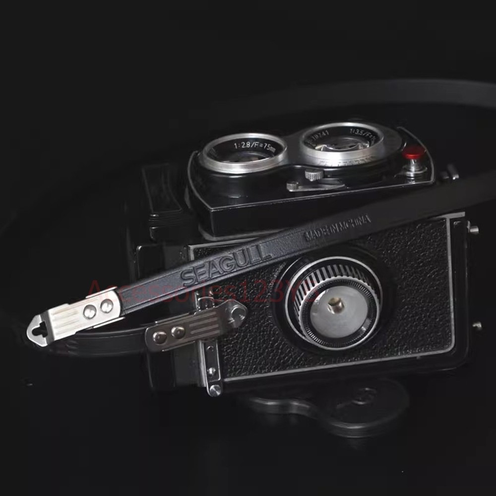 Cowhide Shoulder Strap Suitable for Seagull Double Reflex Camera Strap Type 4