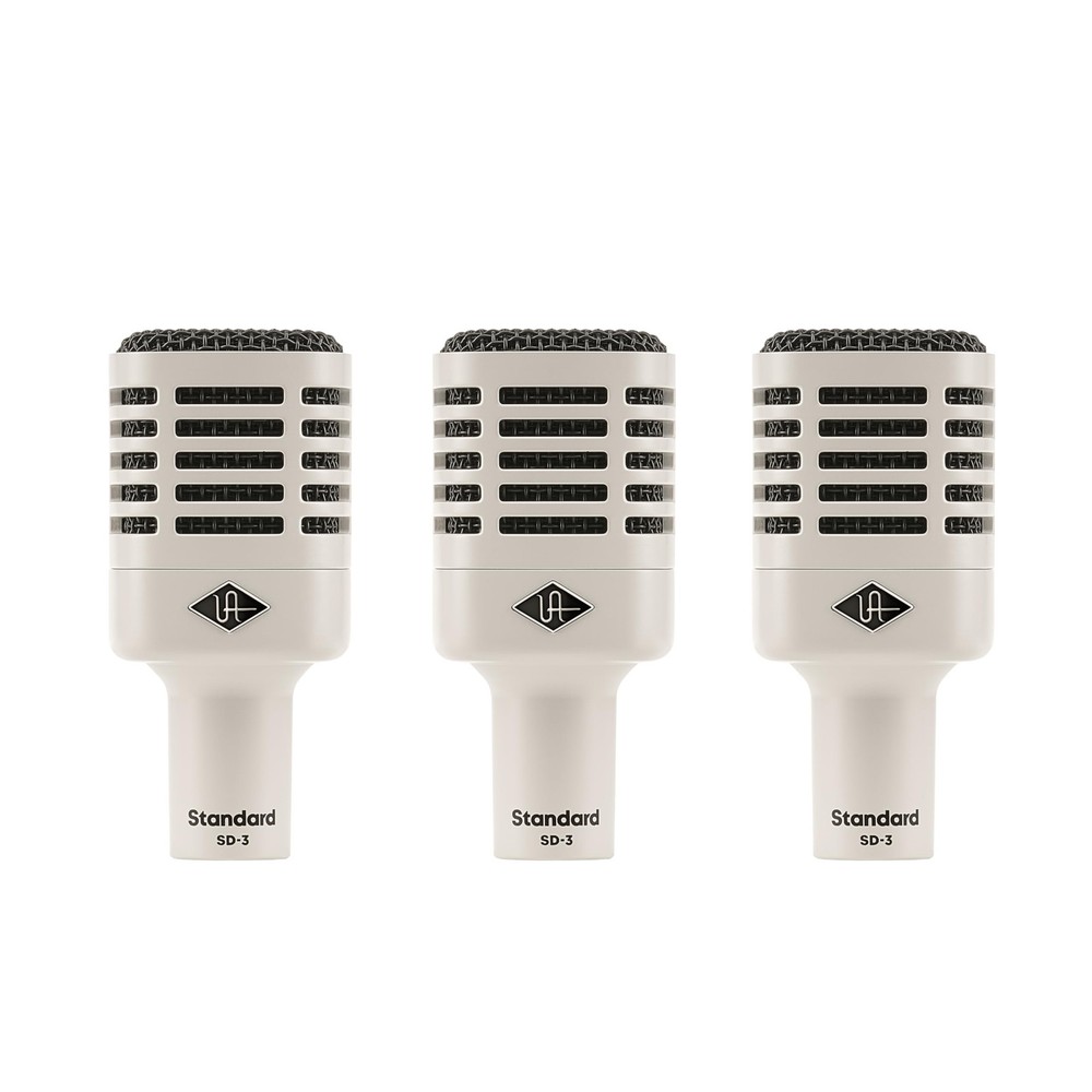 Universal Audio SD3 Dynamic Microphone with Modeling, 3 Pack
