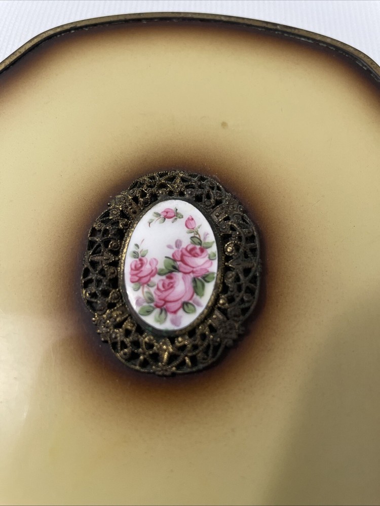 Antique Handheld Vanity Mirror