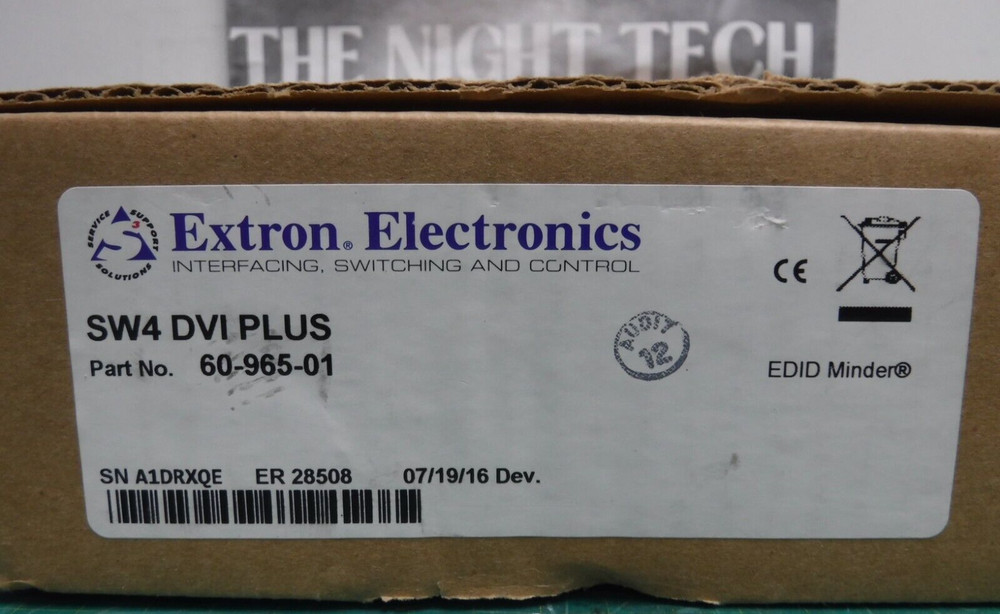 Extron SW4 DVI Plus Series Switcher