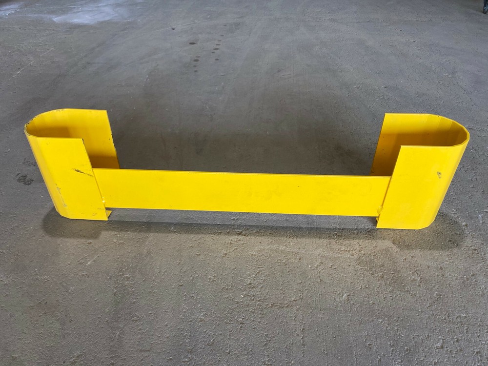 Pallet Rack 48" Yellow Double Sided End Aisle Guard