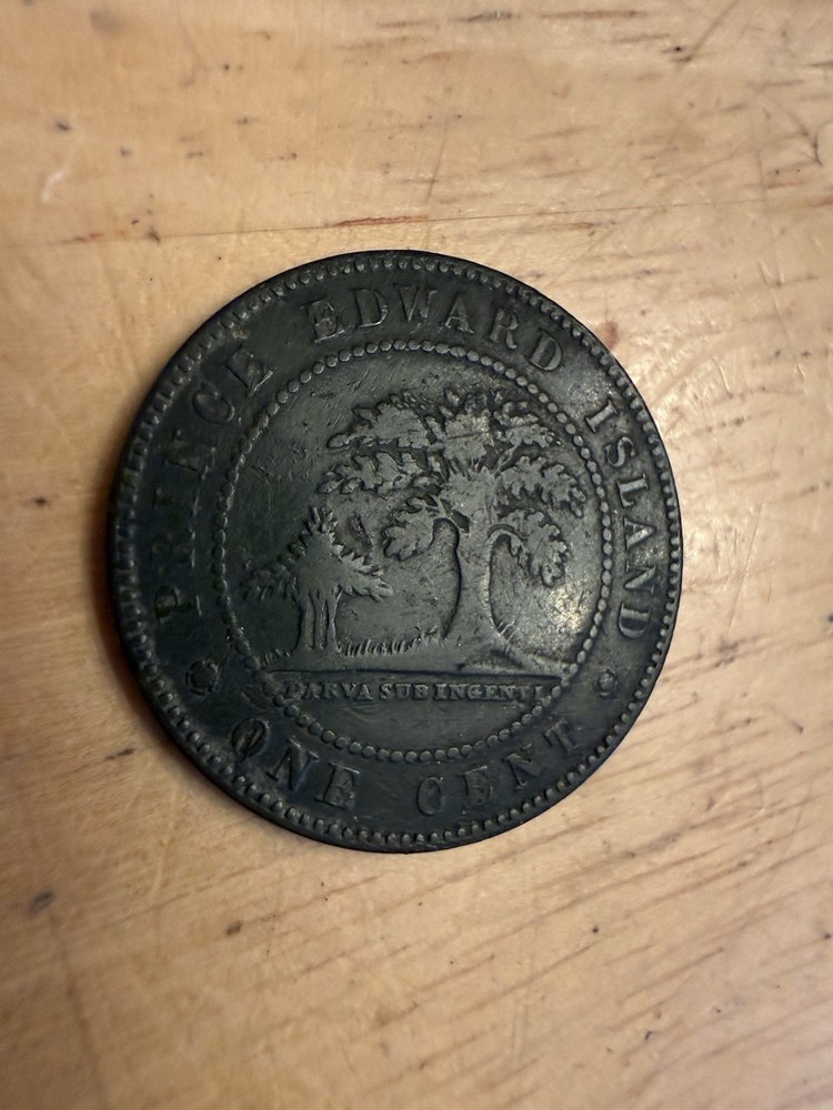 1871 prince edward island one cent