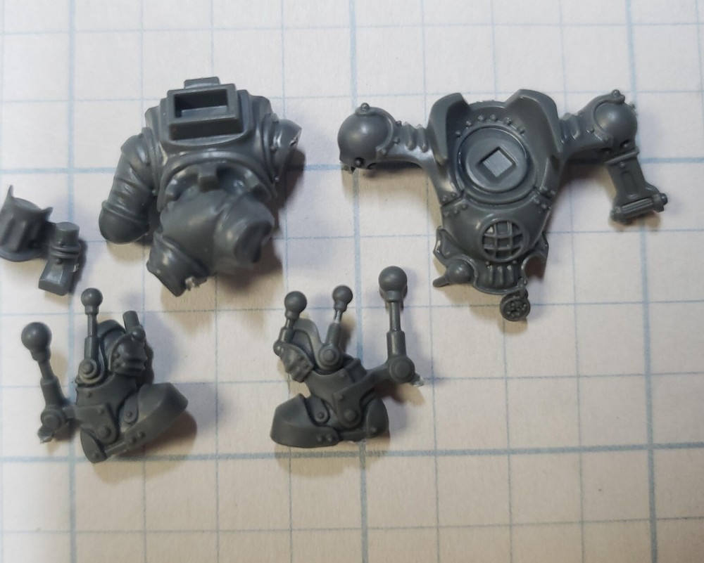Warhammer Kharadron Overlords Bits Endrinmaster Torso & Legs