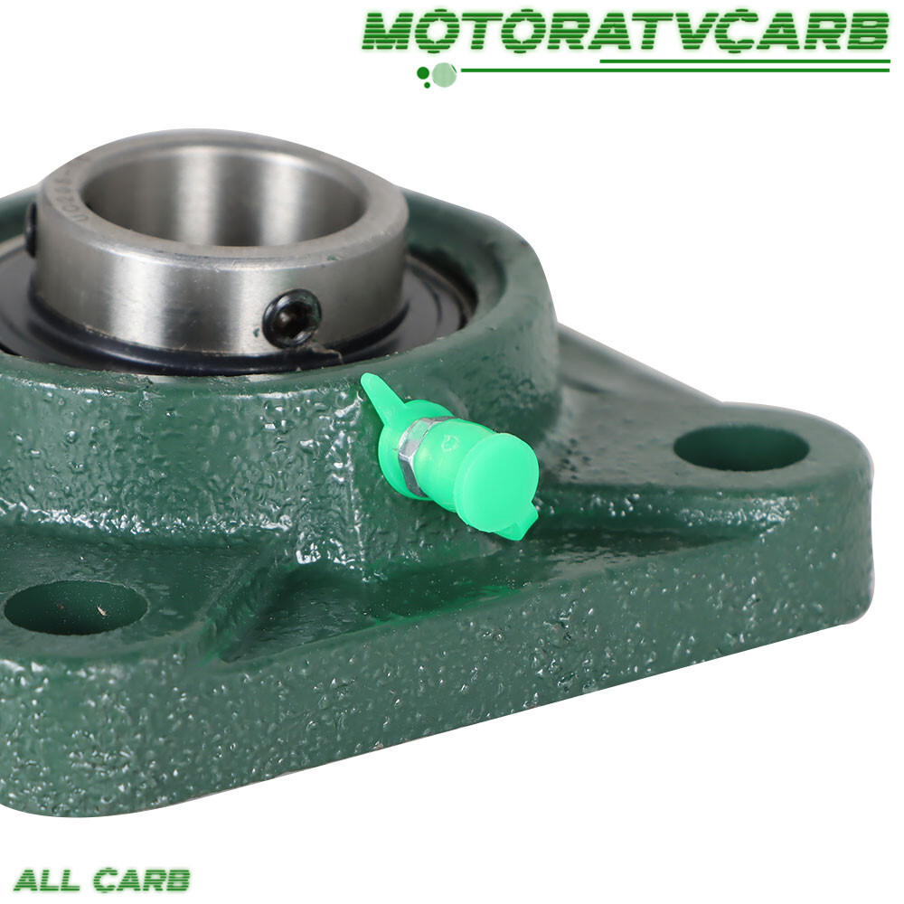 ALL-CARB 2 × 1" Bore UCF205-16 Solid Base Pillow Block Flange Mounted Bearing