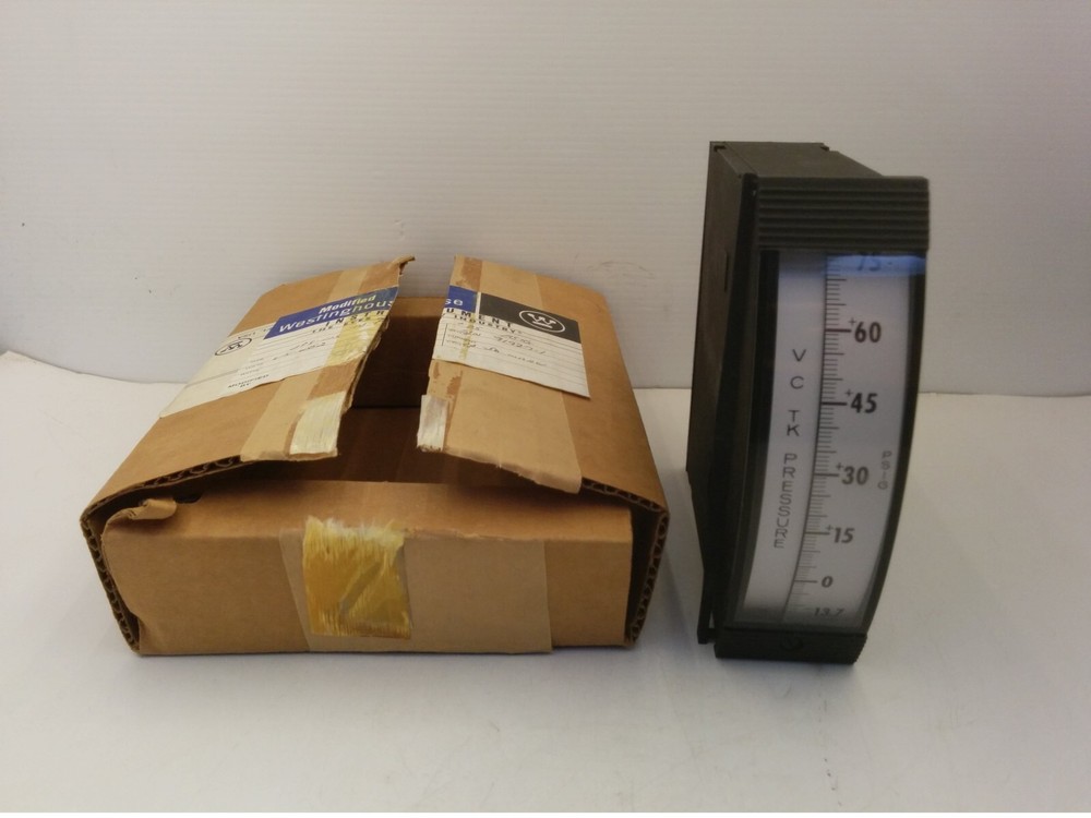 WESTINGHOUSE VX-252 PANEL METER, -13.7 TO +75