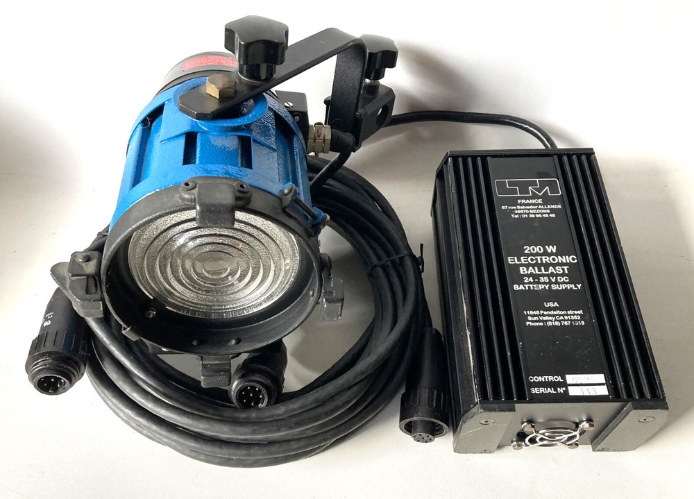 LTM Luxarc Paris Bonzai PRO VIDEO/STUDIO LIGHT plus Ballast controller and Cable