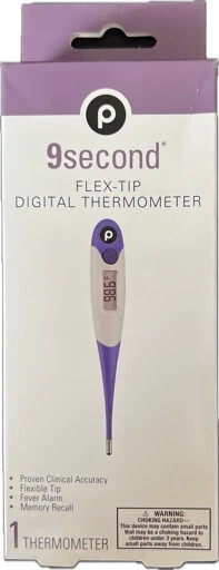 9 second Flex-tip digital thermometer