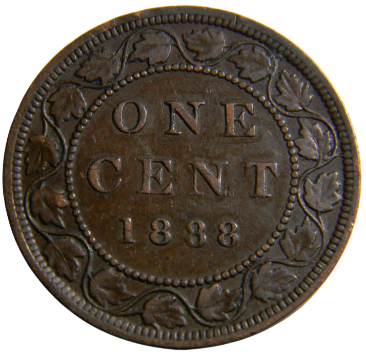 Canada 1888 One Cent (0802)