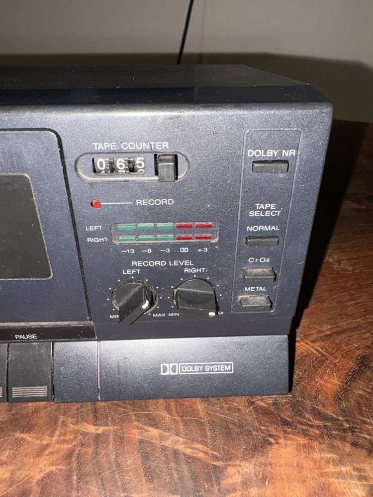 Optimus Cassette Deck SCT-86 Tested, Working Order