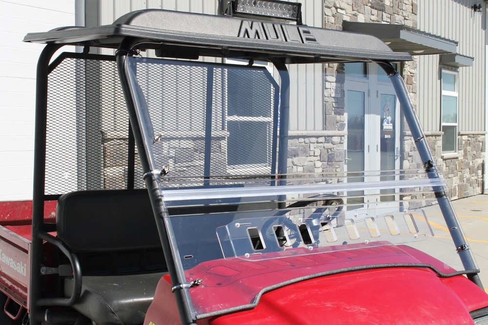 A&M KAWASAKI MULE 3000/3010 Folding Vented Windshield