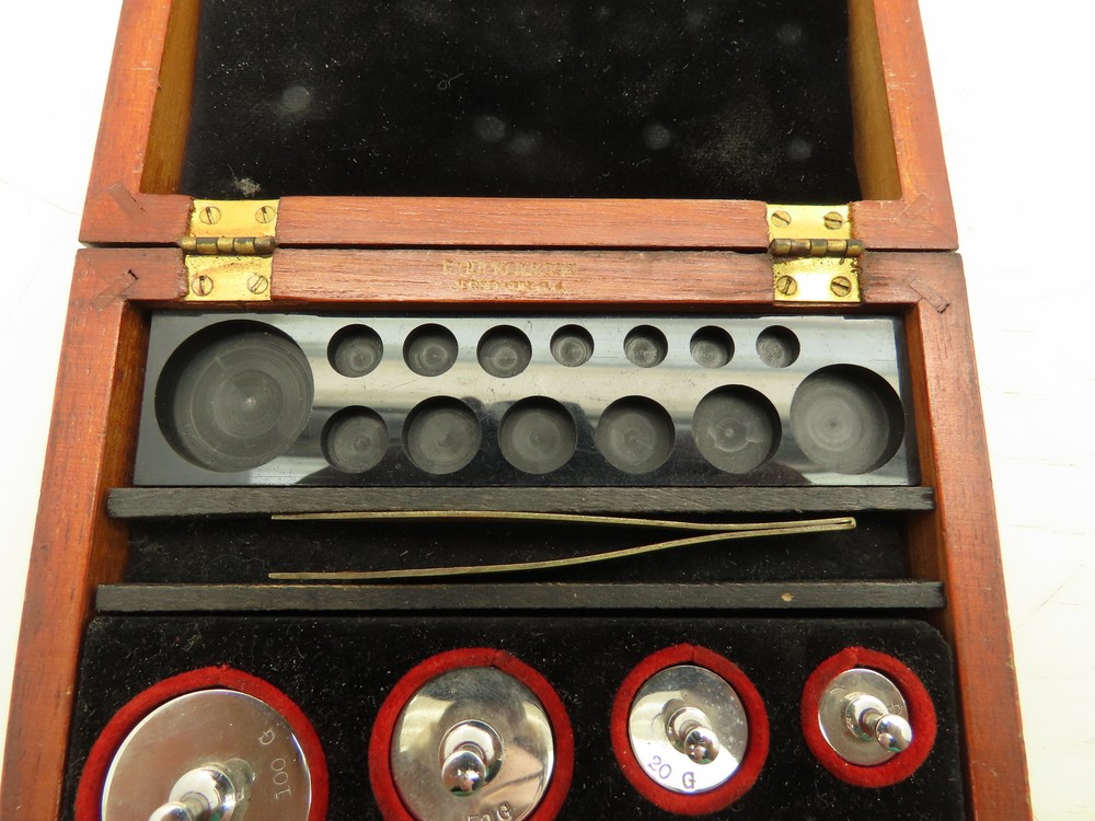 Scale Weights 9 Piece 1 Gram-100 Gram