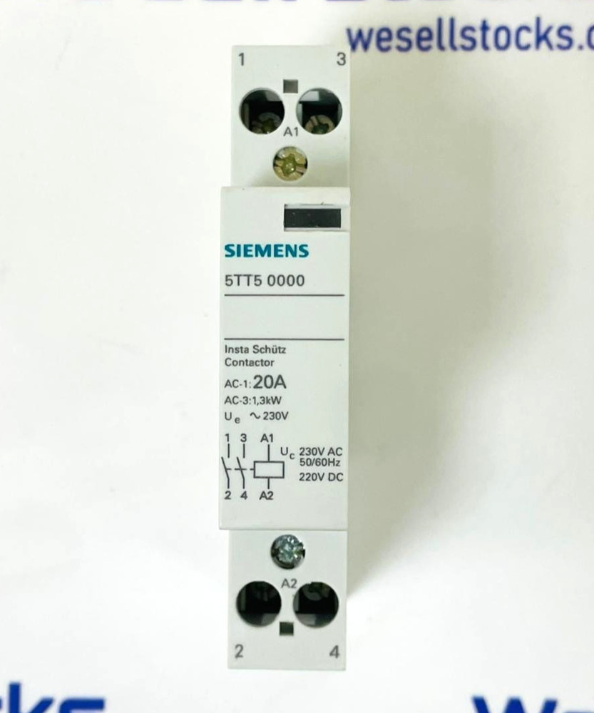 SIEMENS 5TT50000 Installation Contactor