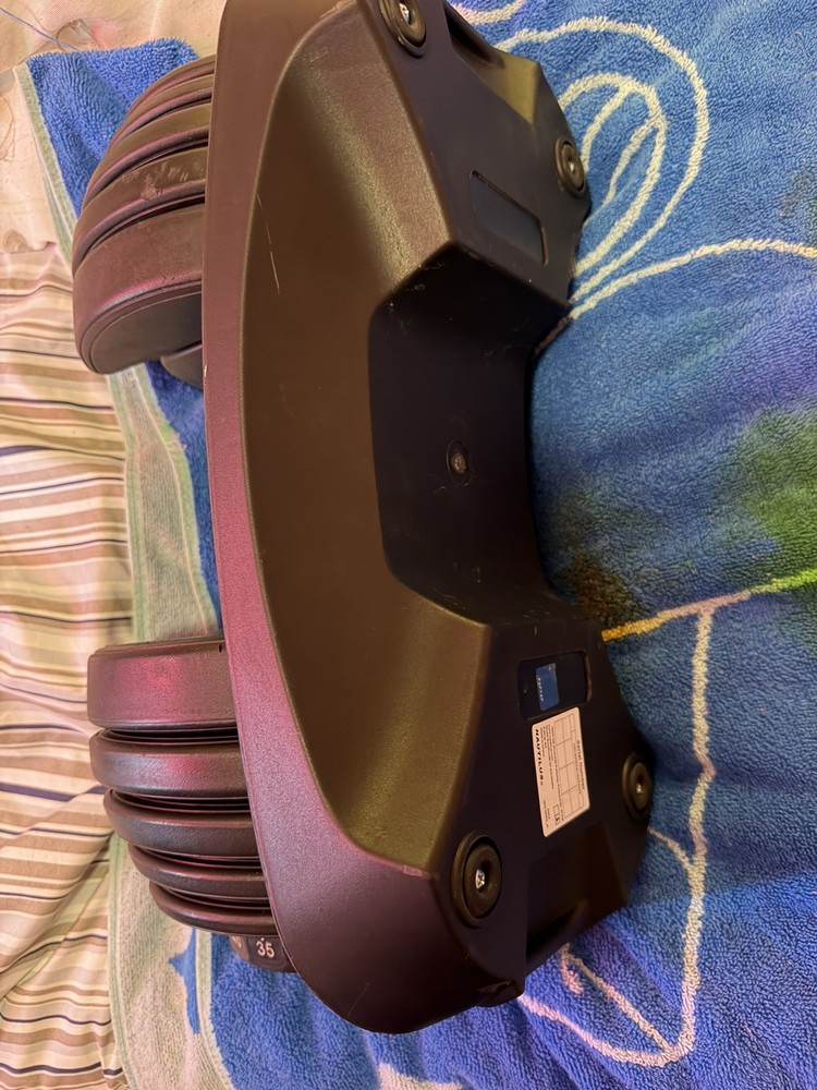 x1 Bowflex Selectech 552 Adjustable Single Dumbbell 5 - 52lbs READ