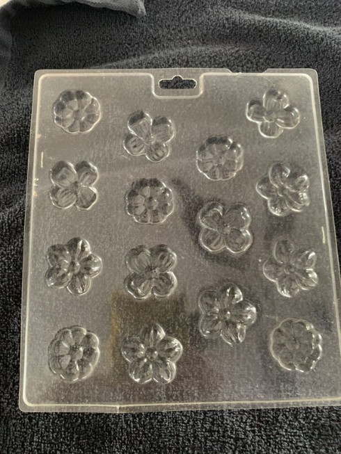 ASSORTED FLOWERS Chocolate Candy Mold