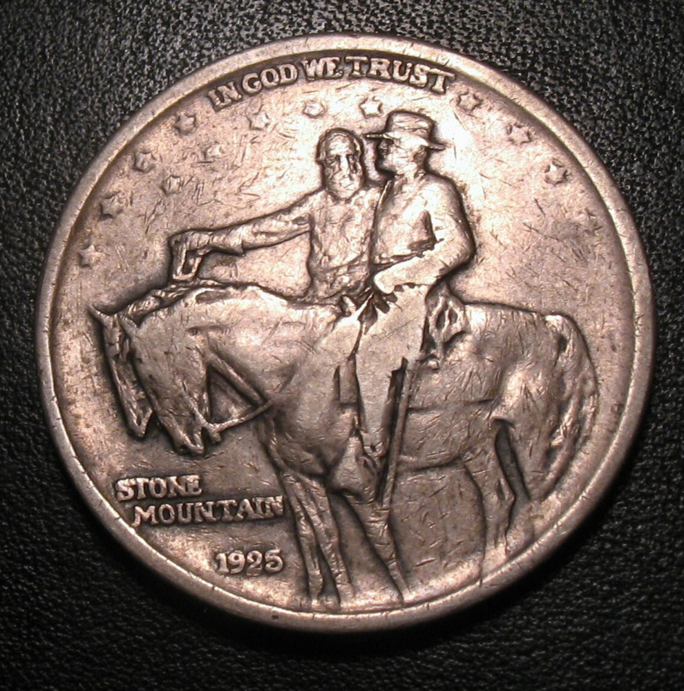 1925 STONE MOUNTAIN SILVER COMMEMORATIVE HALF DOLLAR COIN